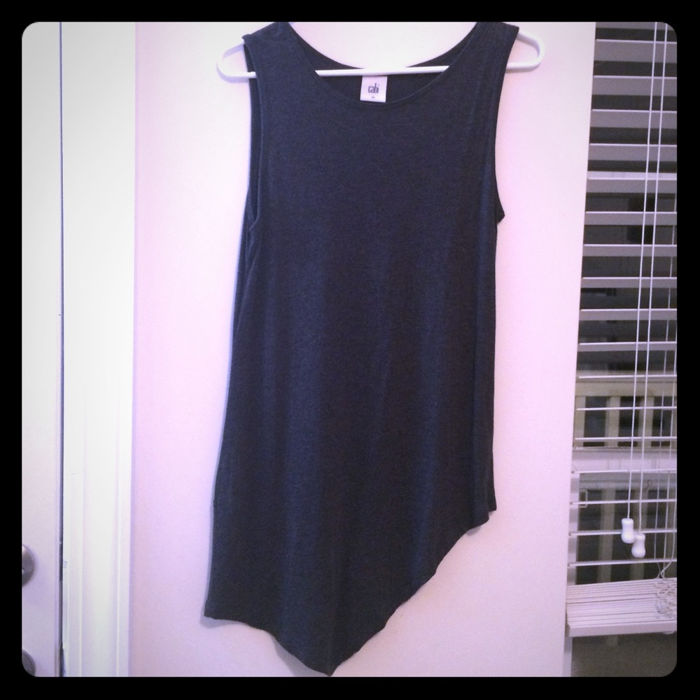 Asymmetrical grey Cabi tank