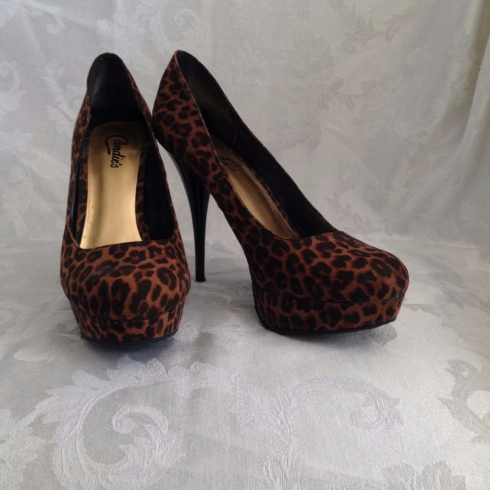 Candies Animal Print Stilettos