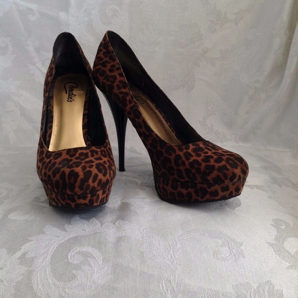 Candies Animal Print Stilettos - Picture 1 of 6