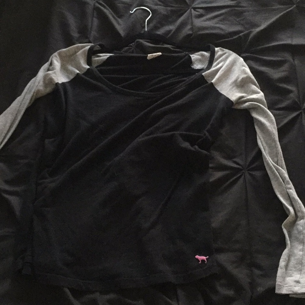 PINK baseball tee
