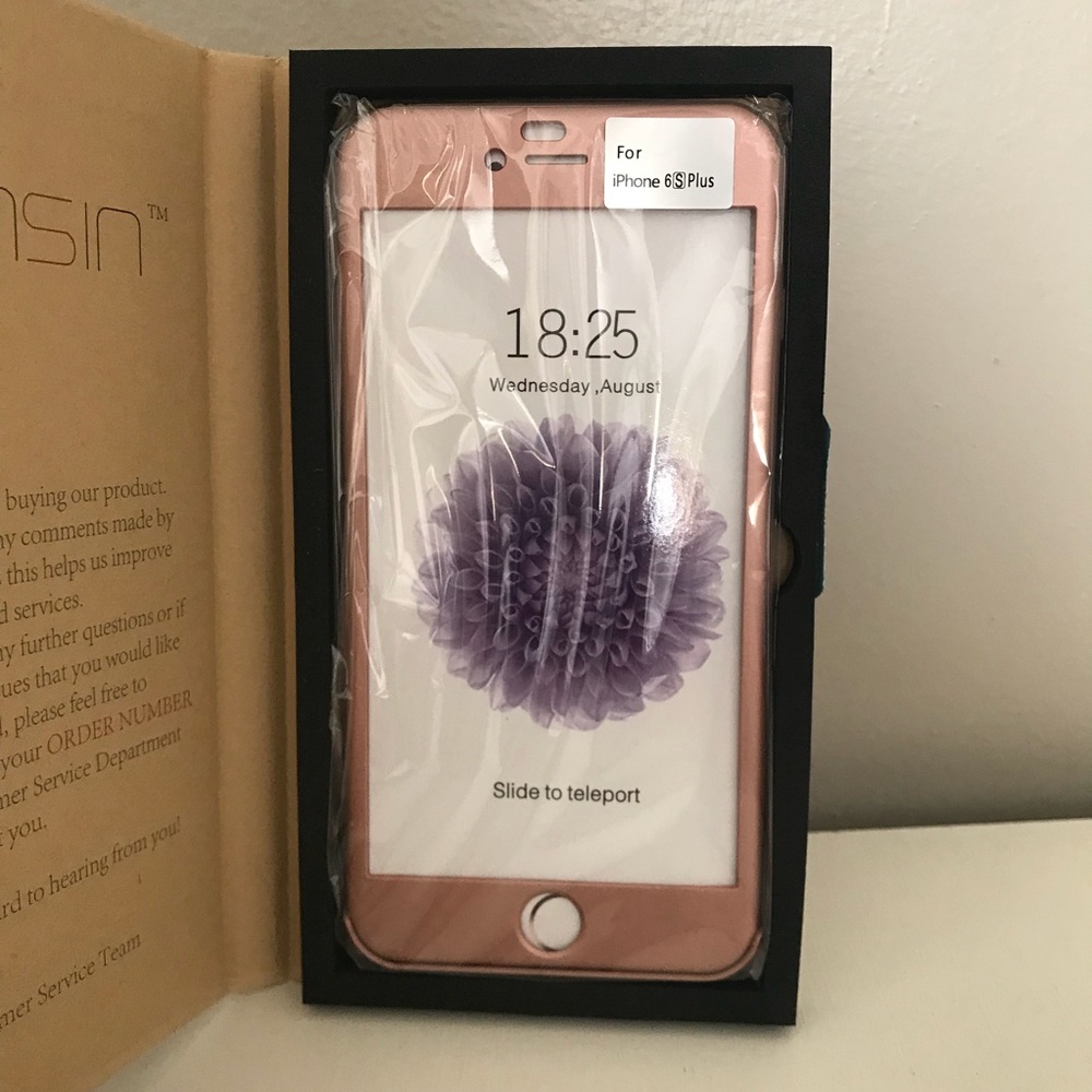 Rose gold iPhone 6 Plus case - slim fit