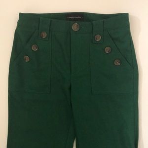 Brand new green Anthropologie pants