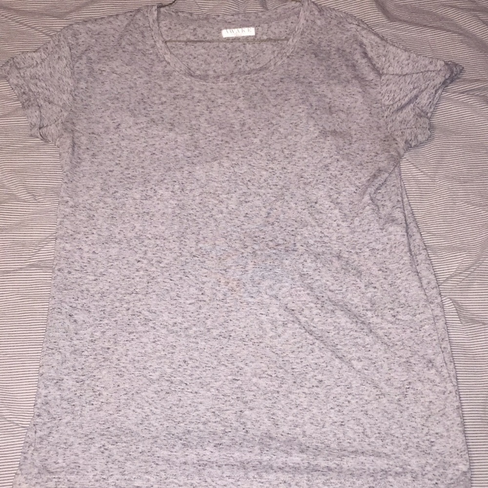 Loose Long Gray Blouse