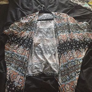 Hi-lo kimono