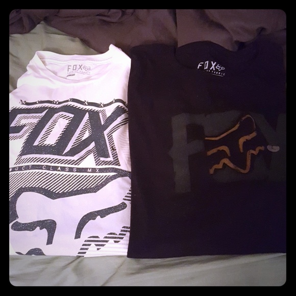Fox Other - Men's Fox Racing NWT athletic fit Tees(2) large
