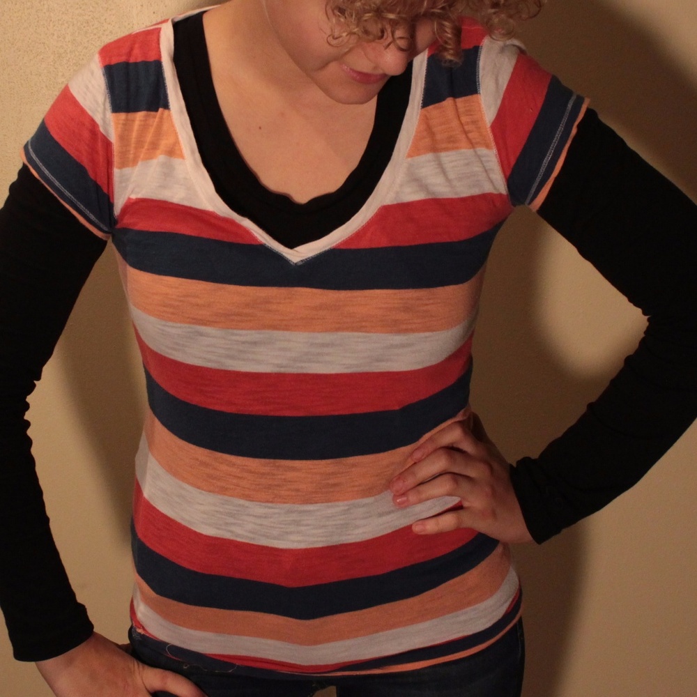 Stripped t-shirt in Women's.