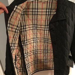 Burberry quilted jacket