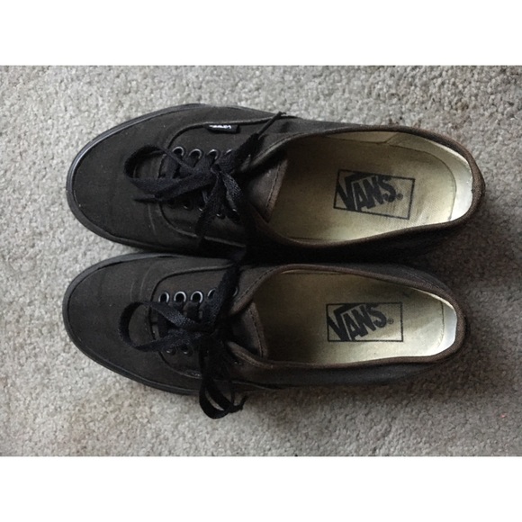 Vans Shoes - All Black Vans