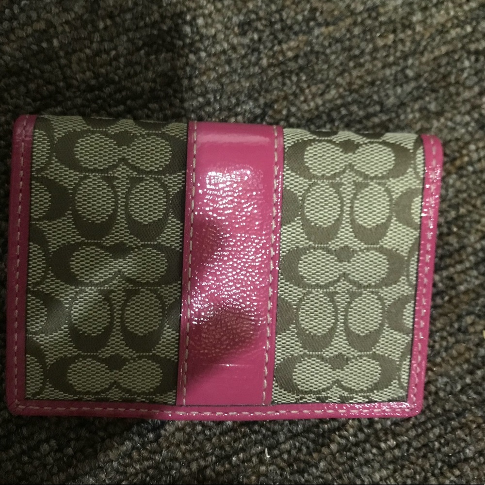 Coach card wallet