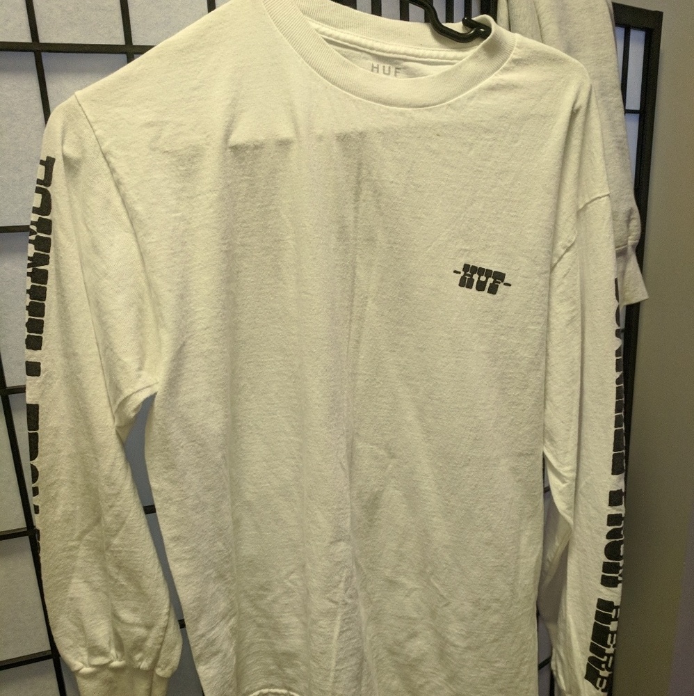 HUF long sleeve "down hill from here" shirt