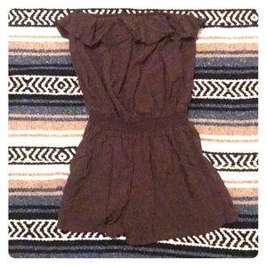 Brown romper