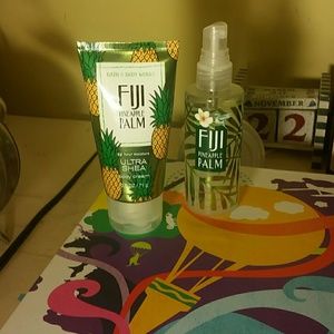 Fiji Pineapple Palm body mist and lotion