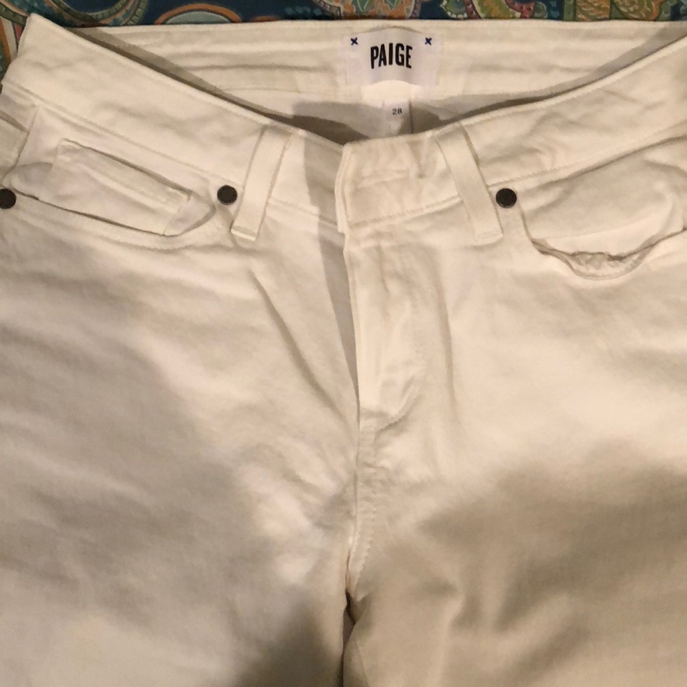 Paige White Denim Jeans 28