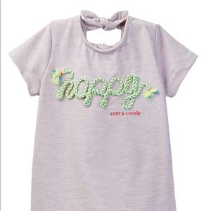 Andy & Evan Happy Knot Detailed Top