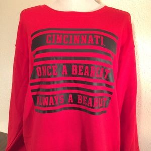 PINK Victorias Secret Cincinati Bearcat Sweatshirt