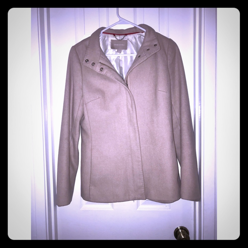Banana republic wool coat size s