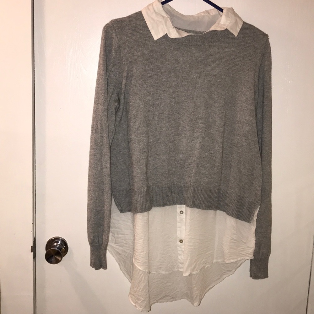 H&M Collared Sweater!