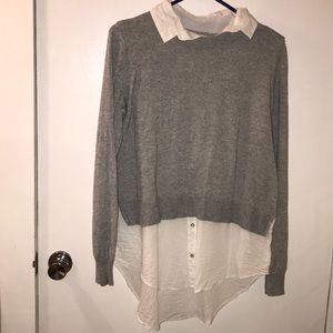 H&M Collared Sweater!