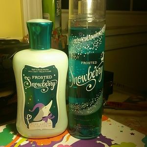 Frosted Snowberry lotion and body mist