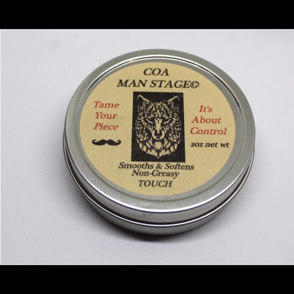 Men's Beard Mustache Balm Grooming UNSCENTED NEW - Picture 2 of 5