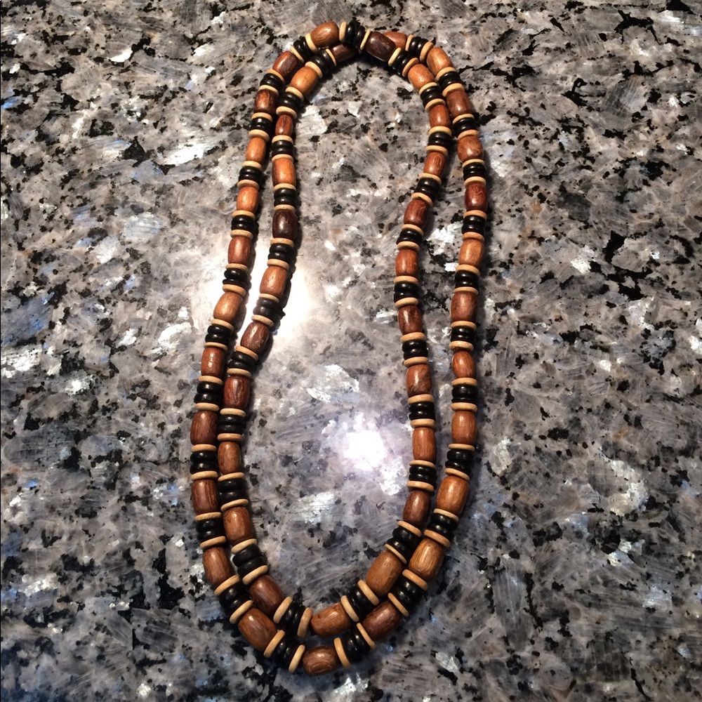 Wooden Beaded necklace