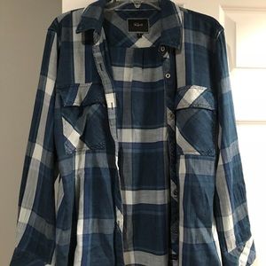 RAILS blue shirt