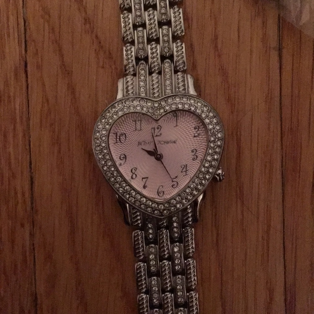 Betsey Johnson Heart watch