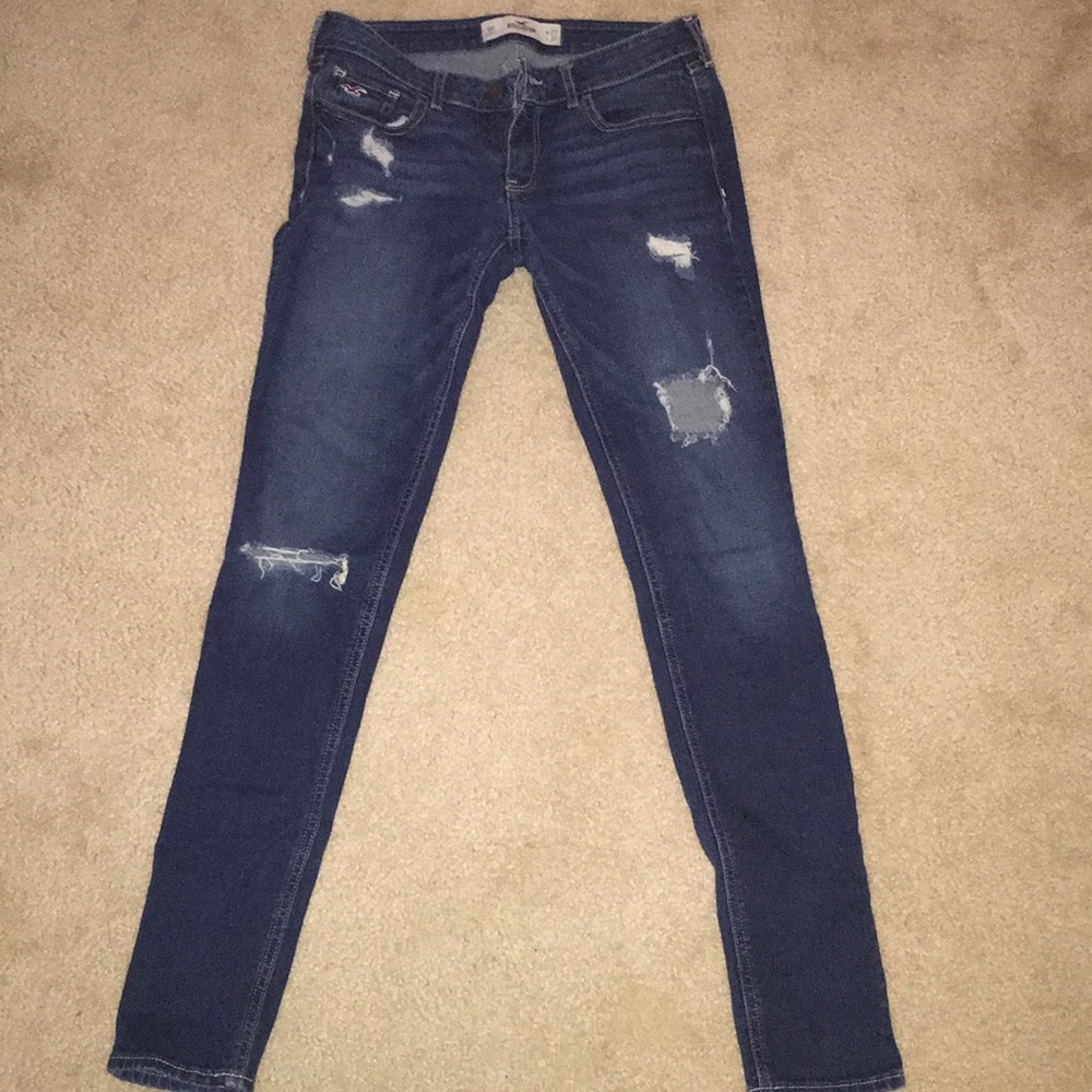 Hollister ripped jeans