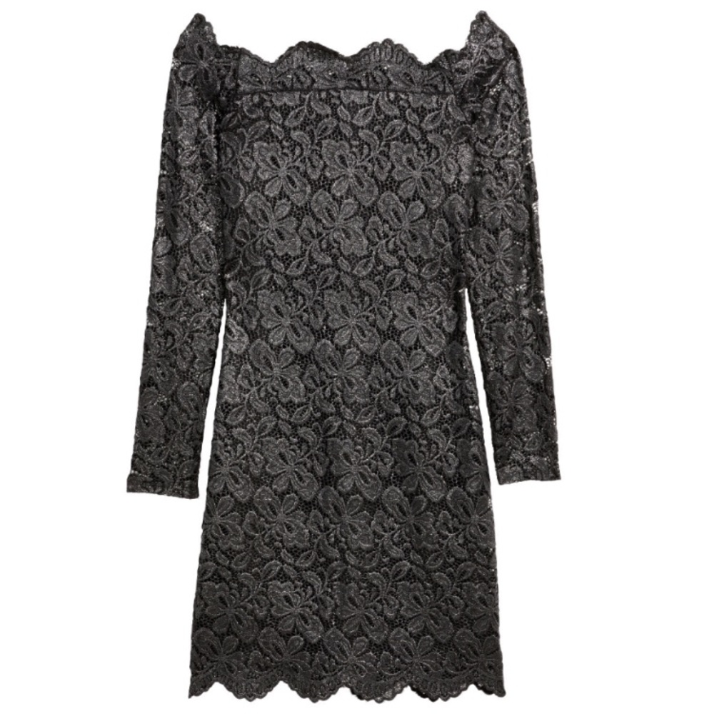 ๐๐H&M Lace Off-the-shoulder Dress - Picture 2 of 7