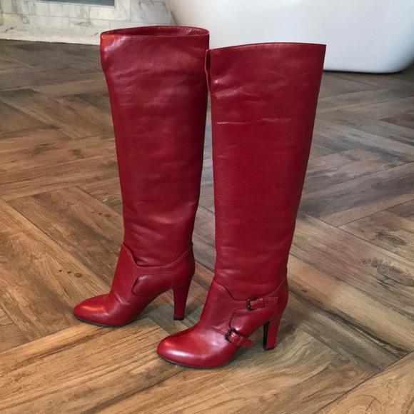 Sergio Rossi | Shoes | Sergio Rossi Red 