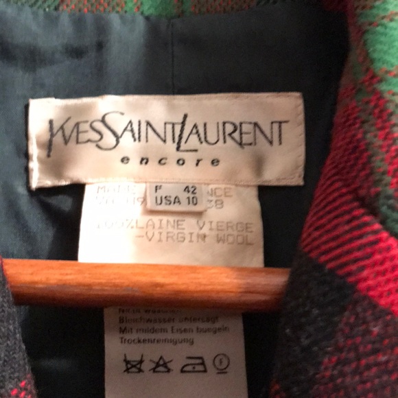 (Sold on eBay) Yves Saint Laurent jacket - Picture 3 of 8