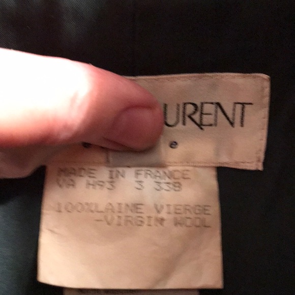 (Sold on eBay) Yves Saint Laurent jacket - Picture 4 of 8