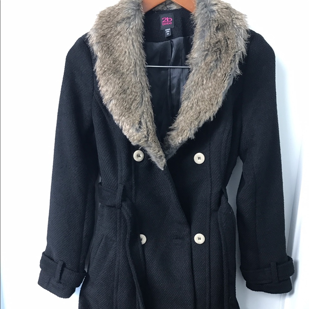 BEBE wool coat NEW