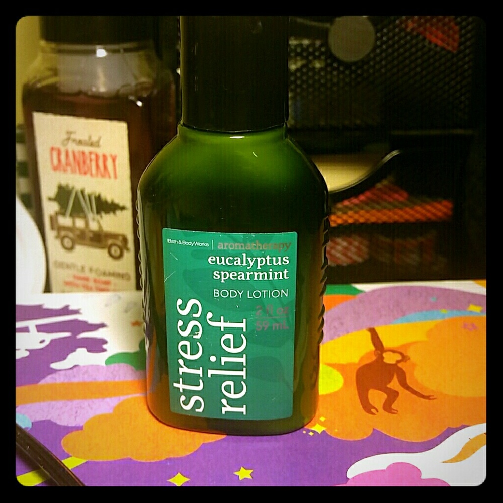Stress relief body lotion