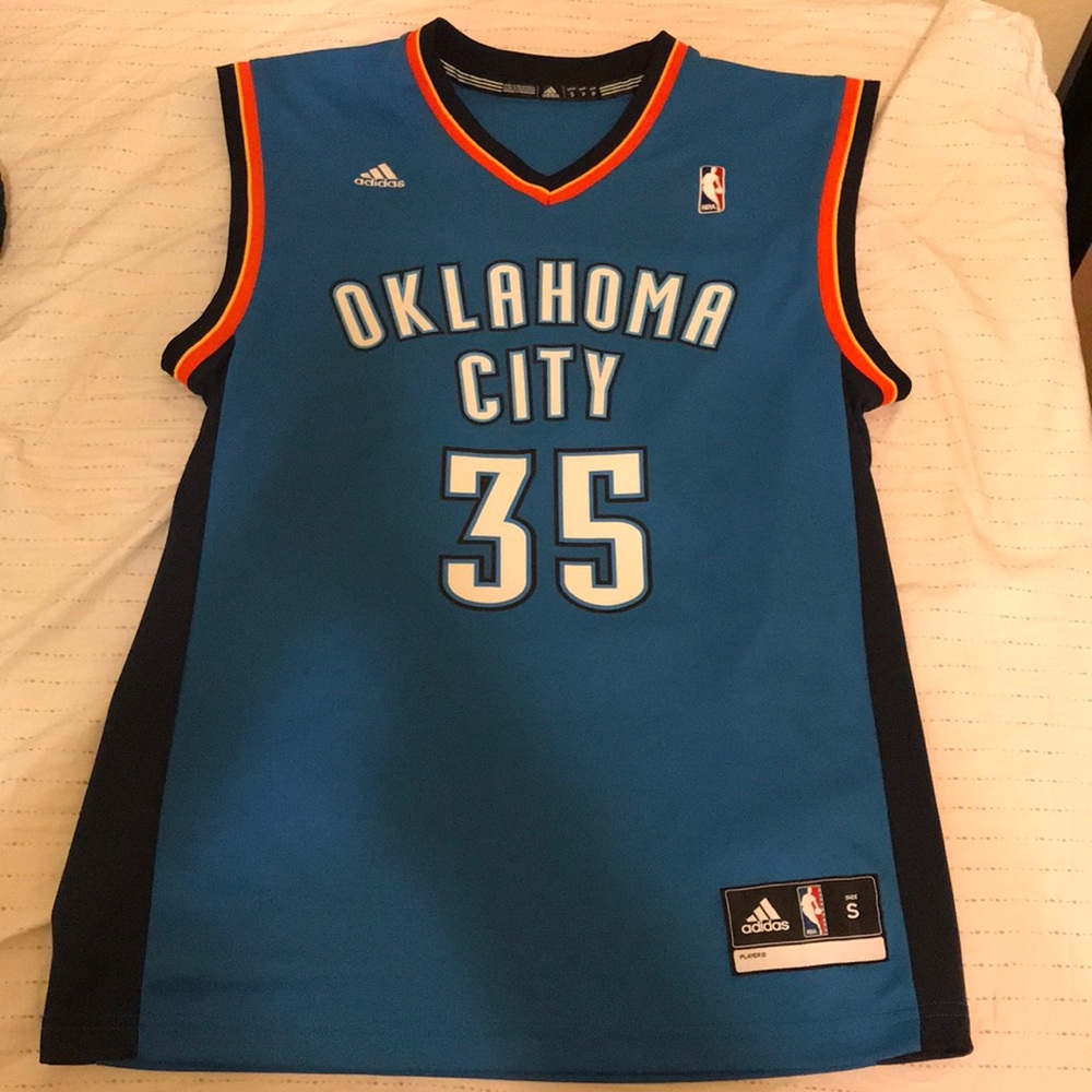Throwback #35 Kevin Durant OKC Thunder Jersey