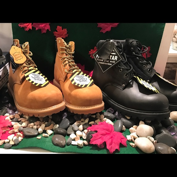 Steel Toe Safety Genuine Leather Men’s Work Boots main image 7