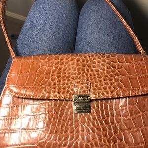 Small brown liz Claiborne handbag