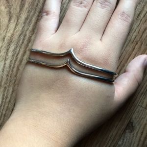 Silver cuffs for hands