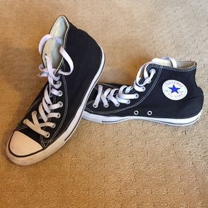 Chuck Taylor high top black used converse