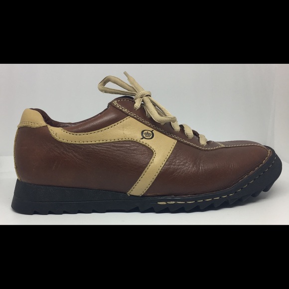 BORN Classic Brown Oxford Shoes Women's Size 8/39 - Picture 1 of 8