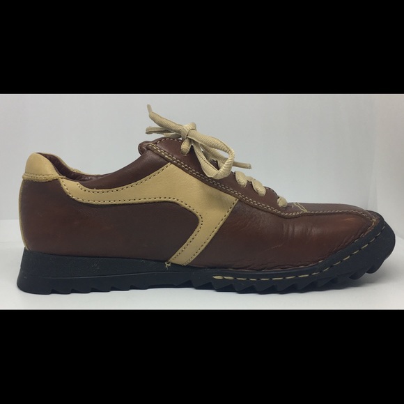 BORN Classic Brown Oxford Shoes Women's Size 8/39 - Picture 3 of 8