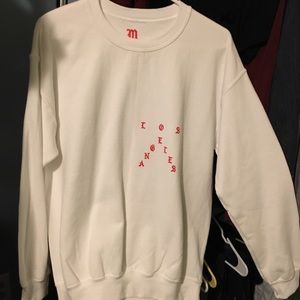 No More Parties In LA Kanye West white sweatshirt