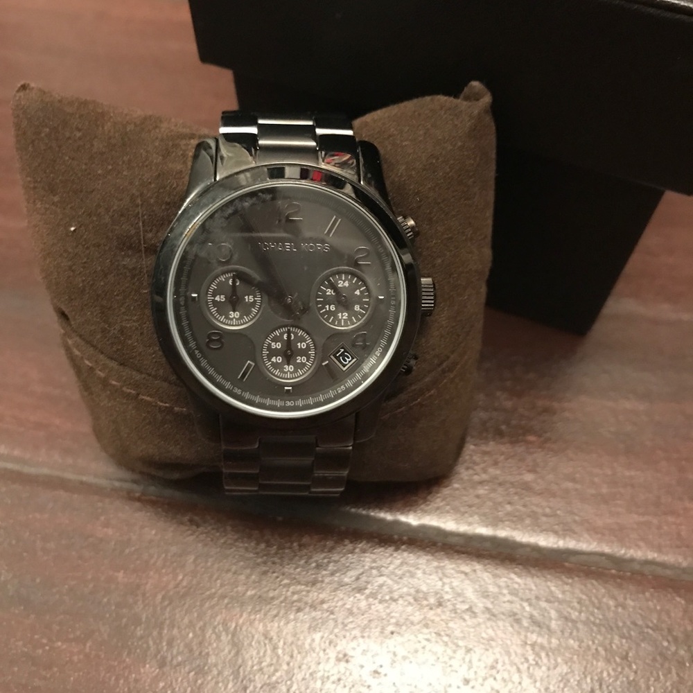 Michael Kors Gunmetal Watch