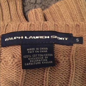 Ralph Lauren tan sweater