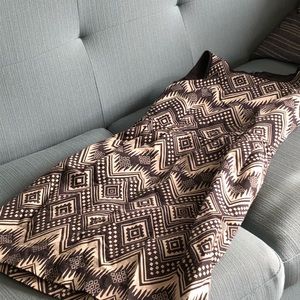 J Crew mosaic patterned shift dress