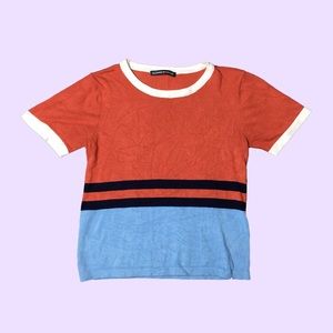 brandy melville knit tee
