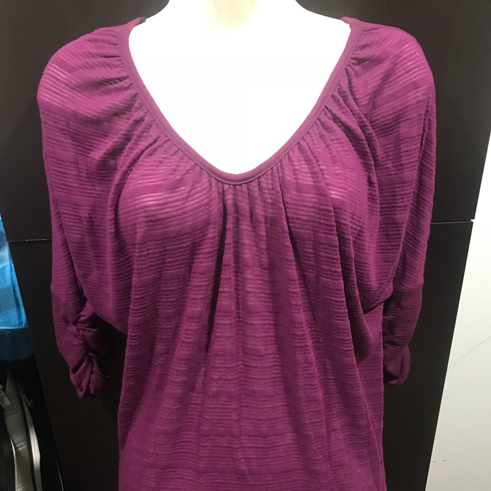 Maurice's 3/4 length sleeve shirt