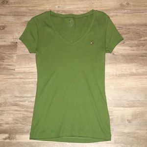 Tommy Hilfiger green short sleeve tee