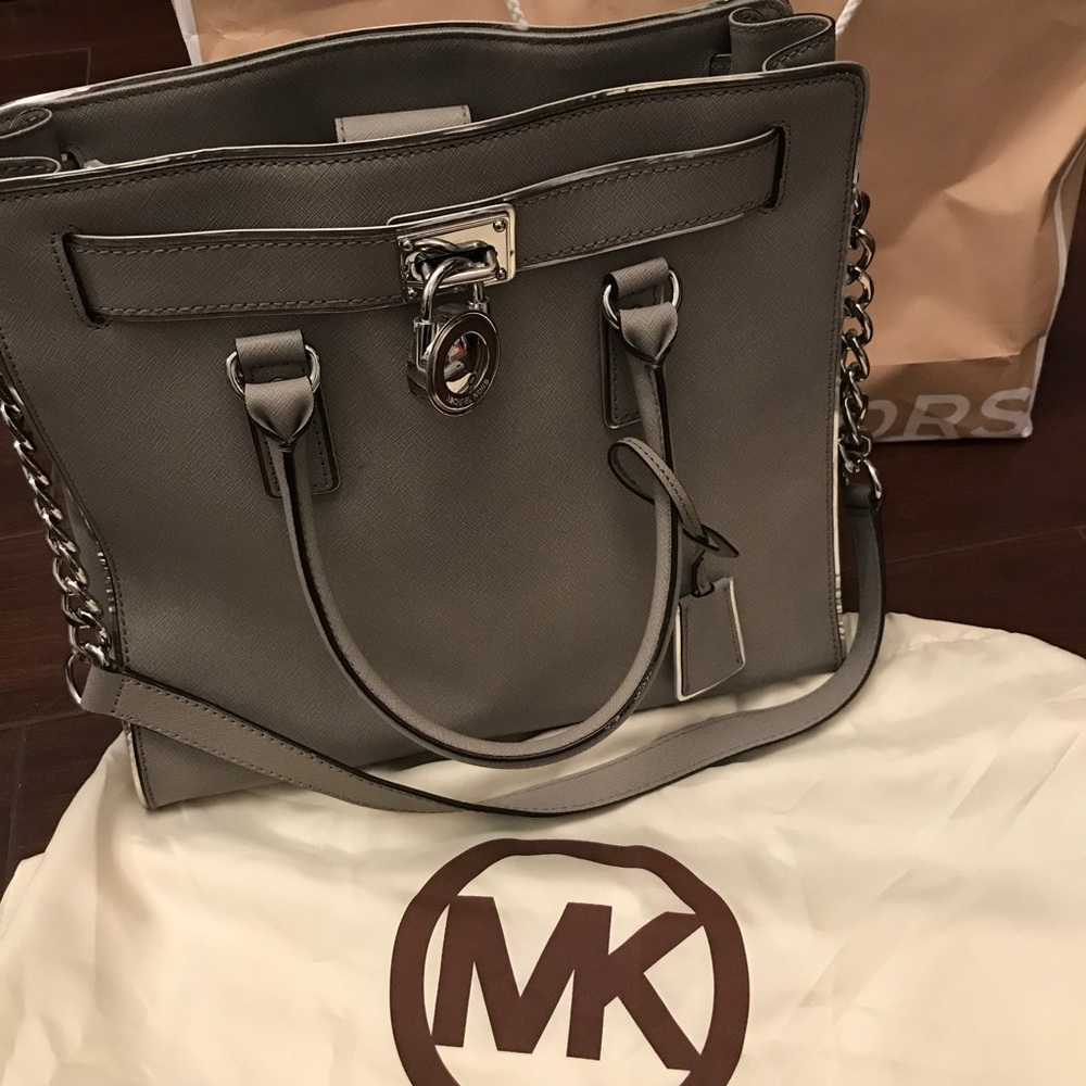 Michael Kors Grey Hamilton Tote