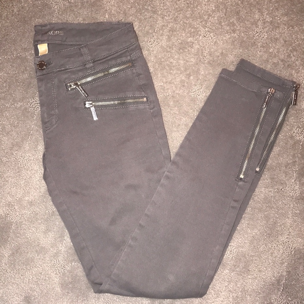 Michael Kors grey skinny jeans